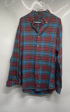 Load image into Gallery viewer, Ralph Lauren Mens Multicolor Plaid Long Sleeve Button-Up Shirt Size Large