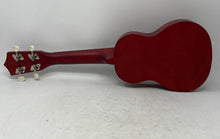 Load image into Gallery viewer, Everjoys Red 4 String Folk World Right Handed Beginner Acoustic Ukulele