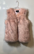 Load image into Gallery viewer, Shaci Womens Pink Sleeveless Lined Regular Fit Faux Fur Vest Size M