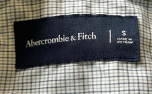 Load image into Gallery viewer, Abercrombie & Fitch Mens Green Plaid Long Sleeve Button-Up Shirt Size Small