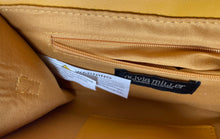 Load image into Gallery viewer, Olivia Miller Womens Yellow Quilted Chain Strap Flap Over Crossbody Bag With Tag