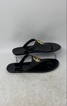 Load image into Gallery viewer, Michael Kors Womens Lillie Black Slip-On Flat Thong Sandals Size 7M