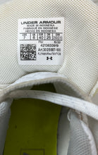 Load image into Gallery viewer, Under Armour Mens Harper 7 Mid RM White Lace-Up Baseball Cleats Size 7