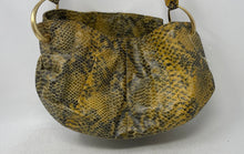 Load image into Gallery viewer, Antonio Melani Womens Yellow Printed Inner Pockets Shoulder Handbag