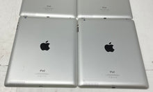 Load image into Gallery viewer, Lot Of 4 Pcs Assorted Apple iPad Model A1458 Gray Tablet Not Tested For Parts