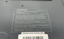 Load image into Gallery viewer, Audiovox D1812 Silver Portable 8" LCD Monitor And DVD Player Not Tested