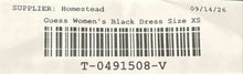 Load image into Gallery viewer, Guess Womens Black Sleeveless Front Slit Back Keyhole Mini Dress Size XS