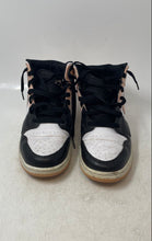 Load image into Gallery viewer, Nike Girls Air Jordan 1 Mid 554725-133 White Black Pink Sneaker Shoes Size 7Y