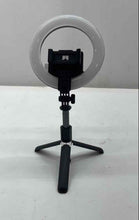 Load image into Gallery viewer, Monster MSV7-1007-MWT 7 Inch Rechargeable LED Ring Light Tripod Not Tested