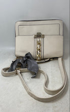 Load image into Gallery viewer, Aldo Womens AnnieBrook White Leather Top Handle Designer Satchel Handbag