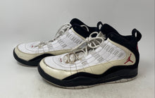 Load image into Gallery viewer, Nike Mens Air Jordan 4 Retro 375497-161 White Lace-Up Sneaker Shoes Size 11