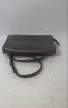 Load image into Gallery viewer, Michael Kors Womens Brown Saffiano Leather Adjustable Strap Crossbody Handbag