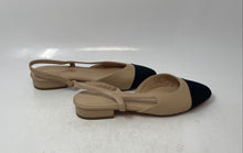 Load image into Gallery viewer, Dream Pairs Womens SDFA2415W Beige Black Leather Casual Slingback Sandals Size 6