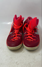 Load image into Gallery viewer, Nike Mens Hyperdunk 2014 TB 653483-606 Red Orange Silver Sneakers Shoes Size 11