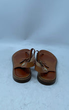 Load image into Gallery viewer, Tommy Hilfiger Womens Bennia Brown Leather Flat Thong Sandals Size 8 M