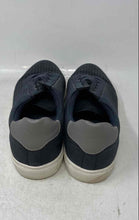 Load image into Gallery viewer, Nordstrom Rack Mens Dark Blue Faux Leather Slip-On Low Top Sneakers Shoes Sz 12M