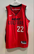 Load image into Gallery viewer, Nike Mens Red NBA Miami Heat Culture Jimmy Butler #22 Basketball Jersey Size XL