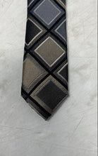 Load image into Gallery viewer, Perry Ellis Mens Multicolor Geometric Keeper Loop Adjustable Pointed Tie