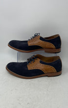 Load image into Gallery viewer, Johnston & Murphy Mens Black Brown Suede Round Toe Oxford Dress Shoes Size 9M