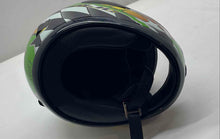 Load image into Gallery viewer, HJC Mens Multicolor Dot Approved Full Face Motorcycle Helmet Size XXL