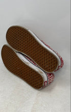 Load image into Gallery viewer, Vans Mens Off The Wall 721356 Red White Lace-Up Sneaker Shoes Size 10.5