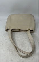 Load image into Gallery viewer, Nine West Womens Ivory Leather Inner Pockets Double Handle Shoulder Purse