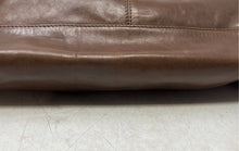 Load image into Gallery viewer, Luciano Padovan Womens Brown Leather Charm Inner Pocket Shoulder Handbag