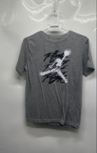 Load image into Gallery viewer, Air Jordan Kids Gray Heather Short Sleeve Crew Neck Graphic T-Shirt Size XL