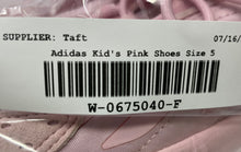 Load image into Gallery viewer, Adidas Girls Ozelia GW8130 Pink Round Toe Lace-Up Low Top Running Shoes Size 5