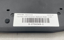Load image into Gallery viewer, Logitech K345 Model Y-R0042 Black Wireless Full-Sized Keyboard Untested