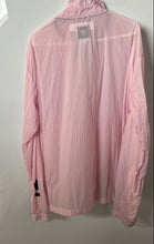 Load image into Gallery viewer, Adidas Mens Pink Long Sleeve Pockets Chamarra NMD Coach Snap Front Shirt Size M