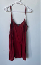 Load image into Gallery viewer, J.Crew Womens Red Sleeveless Spaghetti Strap V-Neck Short Mini Dress Size S