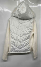 Load image into Gallery viewer, Ashley Womens White Quilted Long Sleeve Hooded Parka Jacket Size XL