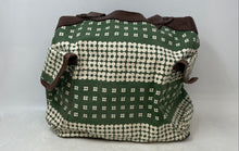 Load image into Gallery viewer, Lucky Brand Womens Green Floral Outer Pockets Double Handle Tote Handbag