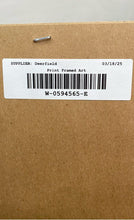 Load image into Gallery viewer, Ahoy Nautical Framed Wall Art Print Blue Beige Coastal Beach Decor