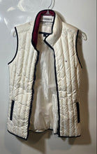 Load image into Gallery viewer, Tommy Hilfiger Womens White Quilted Sleeveless Full-Zip Puffer Vest Size Medium