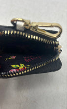 Load image into Gallery viewer, Betsey Johnson Womens Black White Floral Zipper Wristlet Wallet
