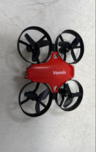 Load image into Gallery viewer, Veeniix Model V995 Red Black Indoor RC Quadcopter Mini Drone Not Tested