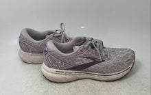 Load image into Gallery viewer, Brooks Womens Ghost 14 Purple Gray Round Toe Low Top Lace-Up Running Shoes Sz 9B