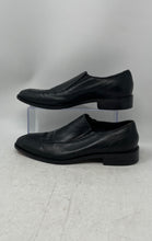 Load image into Gallery viewer, Cole Haan Mens Black Leather Square Toe Slip-On Loafer Shoes Size 7.5M