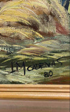 Load image into Gallery viewer, Home Decorative Wall Hanging Framed Harvesting Hay Scene Rectangle Art Painting