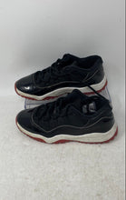 Load image into Gallery viewer, Nike Boys Air Jordan 11 FV5116-006 Black Lace-Up Sneakers Shoes Size 13C