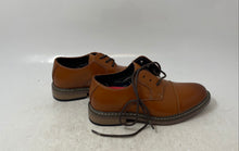 Load image into Gallery viewer, Bruno Marc Boys Brown Leather Cap Toe Oxford Dress Shoes Size 12