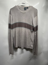 Load image into Gallery viewer, Armani Exchange Mens Multicolor Ribbed Knit Striped Cotton Pullover Sweater Sz M