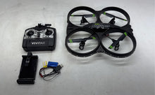 Load image into Gallery viewer, Vivitar Black Air Defender Streaming Video Drone In Box W/ Controller Not Tested