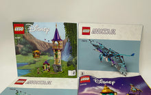 Load image into Gallery viewer, Set Of 7 Pieces Assorted Lego Multicolor Booklet Mixed Instruction Manuals