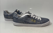 Load image into Gallery viewer, Guess Los Angeles Womens Blue Lace-Up Low Top Rhinestones Sneakers Shoes Sz 11 M