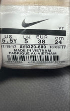 Load image into Gallery viewer, Nike Girls Air Max Flair 50 AH5220-600 Pink Lace-Up Running Shoes Size 5.5Y
