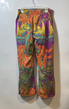 Load image into Gallery viewer, 2b Bebe Womens Multicolor Tropical Print Wide Leg Trouser Pants Size M