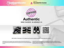 Load image into Gallery viewer, Authentic Nike Boys Dunk Low Retro White Black Sneaker Shoes Size 7Y Stained